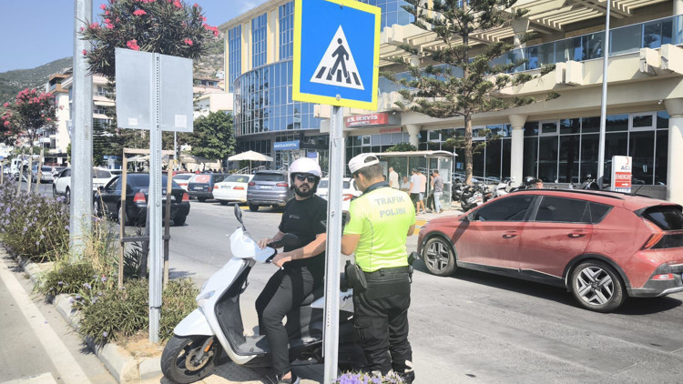 Alanya’da kameralı trafik denetimi