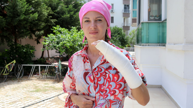 Eşinin darbettiği Iryna: Duruşmada yüz yüze gelince kendimi güvensiz hissettim