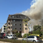 Çatı katındaki yangın büyümeden söndürüldü