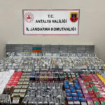 Kemerde kaçak sigara operasyonu