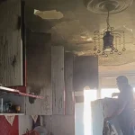 Alanya'da daire yangını hasara neden oldu