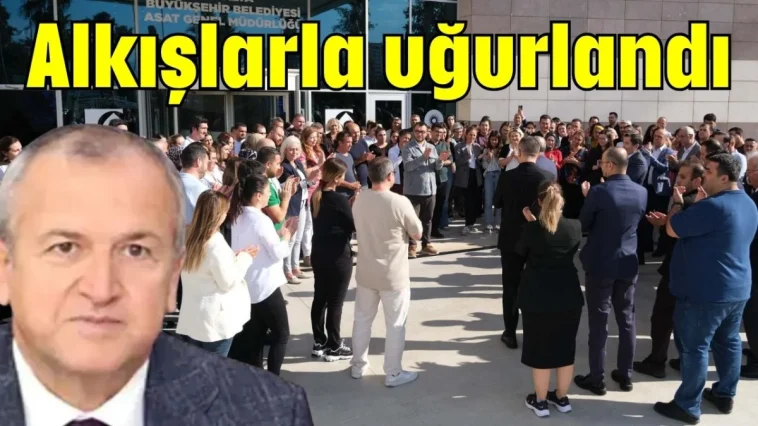 Alkışlarla uğurlandı