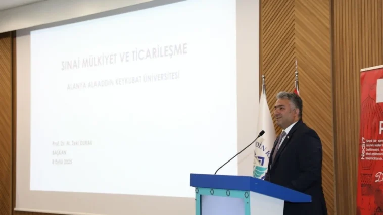 ALKÜ'de 'Sınai Mülkiyet ve Ticarileşme' konulu seminer düzenlendi