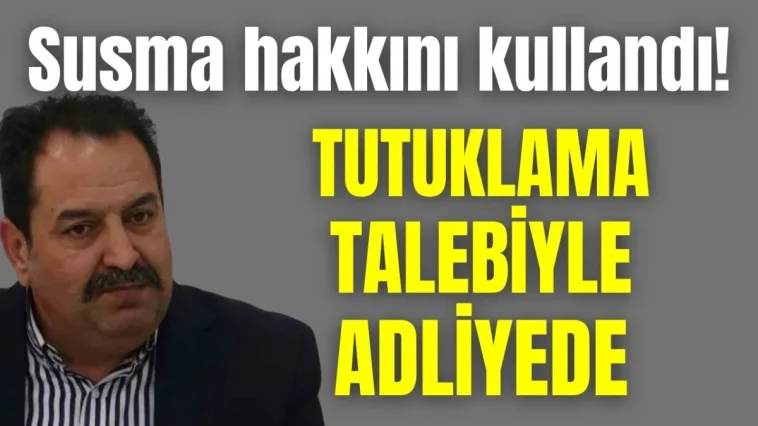 Antalya Emniyet Müdürü Arslan susma hakkını kullandı!  Tutuklama talebiyle adliyede