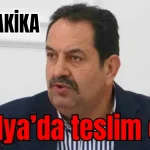 Antalya Emniyet Müdürü İlker Arslan teslim oldu