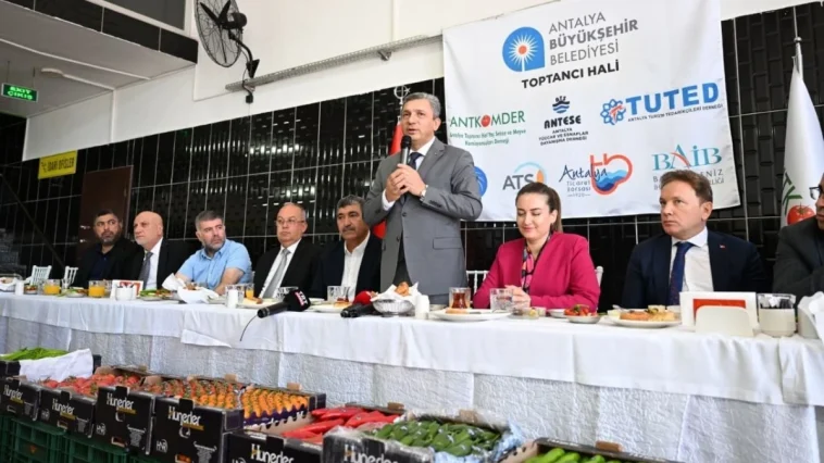 Antalya Hali’ne yeni çalışma düzeni