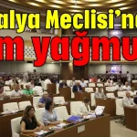 Antalya Meclisi’nden zam yağmuru