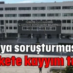 Antalya soruşturmasında 8 şirkete kayyım talebi