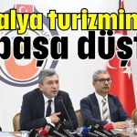 Antalya turizminde iş başa düştü!