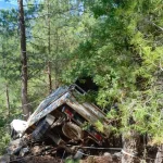 Antalya'da 50 metrelik uçurumdan yuvarlanan sürücü yaşamını yitirdi