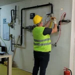 Antalya’da doğal gaz çalışanları sınav heyecanı yaşadı