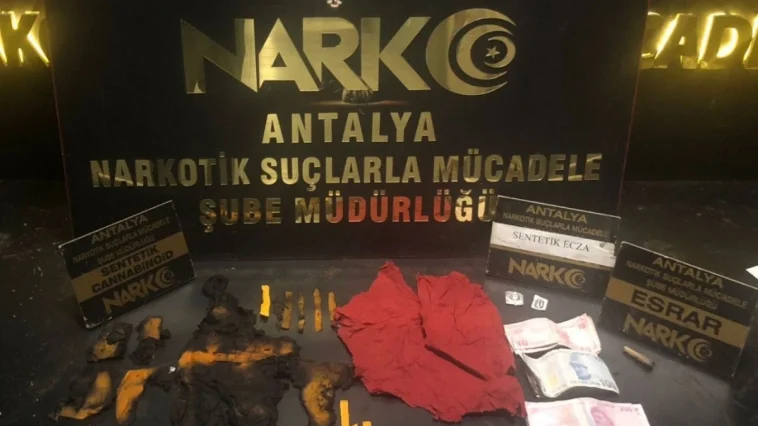 Antalya'da uyuşturucu operasyonlarında 7 tutuklama