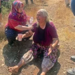 Antalya'da yaşlı kadını sinir krizine sokan yangın