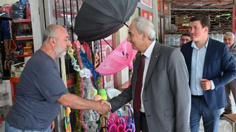 Başkan Kocagöz, Varsak esnafını ziyaret etti