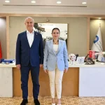 Başkan Vekili Büşra Özdemir Osman Tarık Özçelik ile bir araya geldi