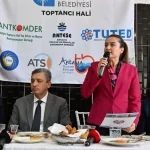 Başkan Vekili Özdemir Antalya Toptancı Hali’nde