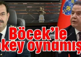 Böcek'le okey oynamış!