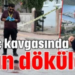 Borç kavgasında kan döküldü