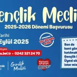 Büyükşehir Gençlik Meclisine başvurular başladı