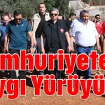 ‘Cumhuriyete Saygı Yürüyüşü’