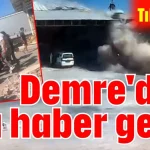 Demre'den acı haber geldi