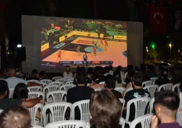 Dokumapark’ta milli maç heyecanı