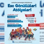 ESC Gönüllüleri Atölyeleri’ne başvurular başladı