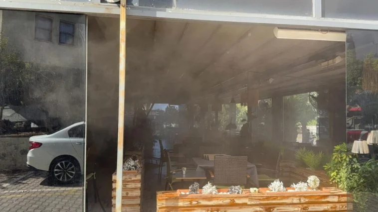 Gazipaşa’da kafe bacasında korkutan yangın