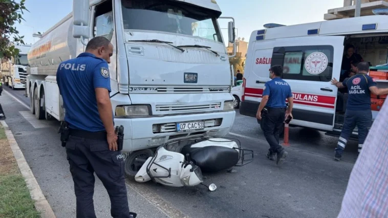 Gazipaşa’da korkutan çarpışma: Anne ve çocukları yaralı