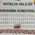 Gazipaşa’da rekor miktarda sentetik hap yakalandı