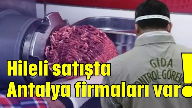 Hileli satışta Antalya firmaları var!