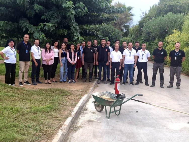 ANTALYA AQUARIUM’DA YANGIN EĞİTİMİ GERÇEKLEŞTİRİLDİ