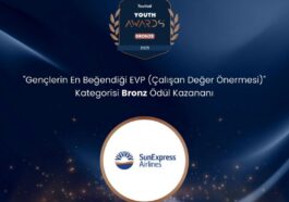 SUNEXPRESS’E YOUTH AWARDS 2025’TE ÇİFTE ÖDÜL