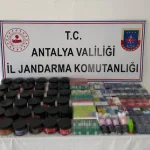 Jandarmadan Manavgat’ta kaçak sigara operasyonu
