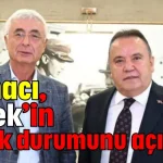 Kamacı, Böcek’in sağlık durumunu açıkladı