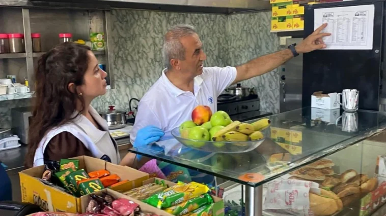 Kemer'de zabıtadan okul kantinlerinde denetim