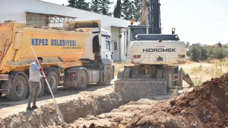 Kepez'de 482 kilometrelik alt yapı hattı hayata geçirildi