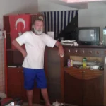 Kepez'de  merdivenden düşüp, öldü