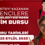 Kepez'den üniversite öğrencilerine burs için son tarih 25 Eylül