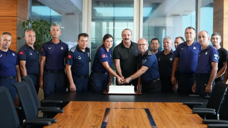 Kotan personelin Zabıta Haftası'nı kutladı