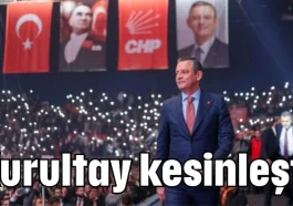 Kurultay kesinleşti