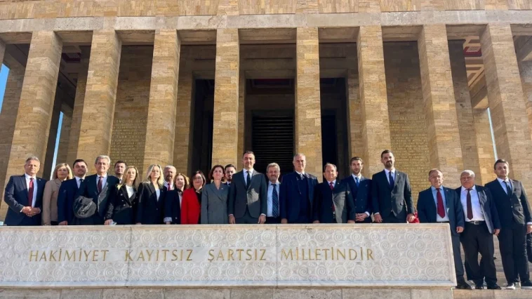 Manavgat Belediye Başkan Vekili Çiçek, Anıtkabir'de