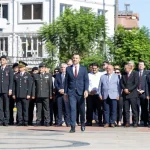 Manavgat'ta Gaziler Günü nedeniyle tören düzenlendi