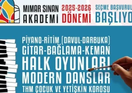 Mimar Sinan Akademi seçme başvuruları başladı