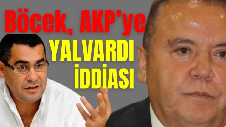 Muhittin Böcek, AKP'ye yalvardı iddiası
