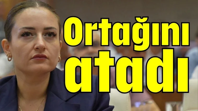 Ortağını atadı