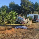 Otomobil şarampole devrildi: 1 ölü