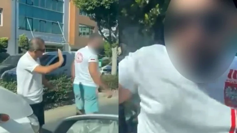 Safari aracı sürücüsü yolda dehşet saçtı