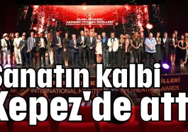 Sanatın kalbi Kepez'de attı