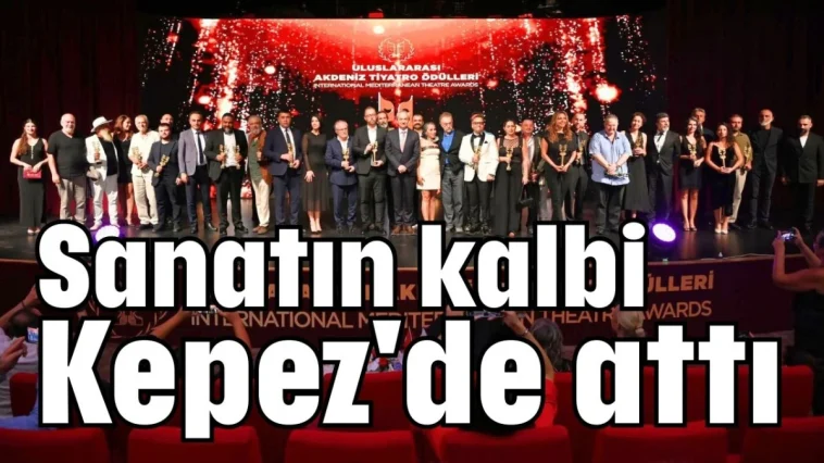 Sanatın kalbi Kepez'de attı